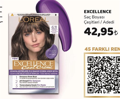 Loreal Excellence Saç Boyası Çeşitleri/Adedi image