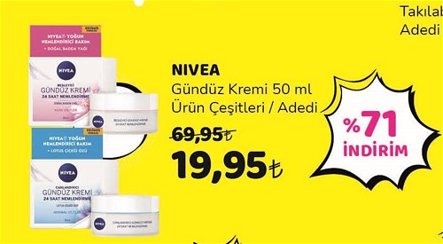 Nivea Gündüz Kremi 50 ml Ürün Çeşitleri / Adedi image