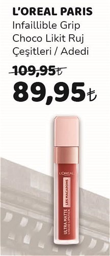 Loreal Paris Infaillible Grip Choco Likit Ruj Çeşitleri/Adedi image