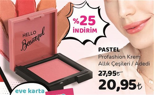 Pastel Profashion Krem Allık Çeşitleri/Adedi image