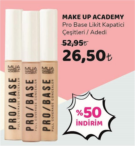 Make Up Academy Pro Base Likit Kapatıcı Çeşitleri/Adedi image