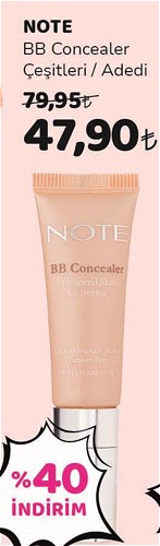 Note BB Concealer Çeşitleri/Adedi image