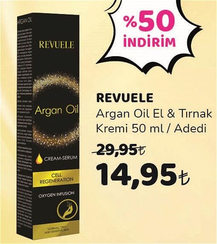 Revuele Argan Oil El&Tırnak Kremi 50 ml image