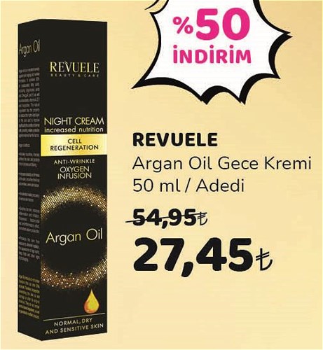 Revuele Argan Oil Gece Kremi 50 ml image