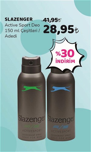 Slazenger Active Sport Deo 150 ml Çeşitleri image