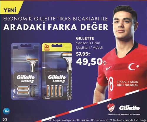 Gillette Sensör 3 Ürün Çeşitleri image