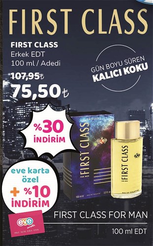 First Class Erkek Edt 100 ml image