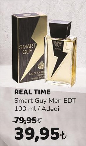 Real Time Smart Guy Men Edt 100 ml image