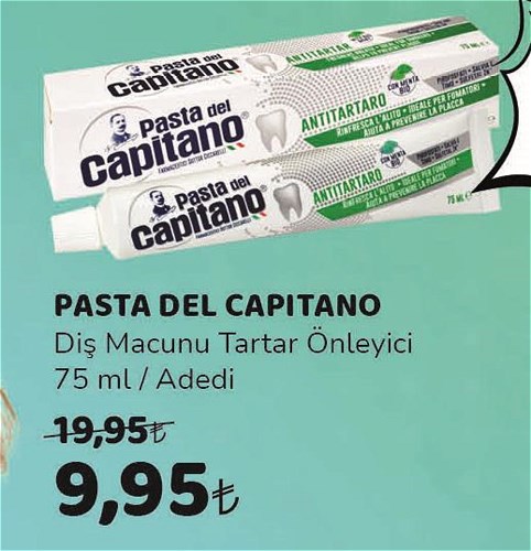 Pasta Del Capitano Diş Macunu Tartar Önleyici 75 ml image