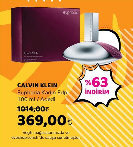 Calvin Klein Euphoria Kadın Edp 100 ml image