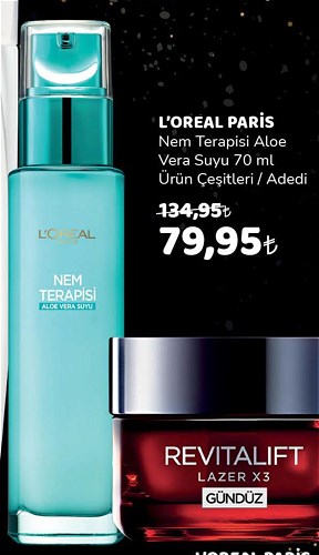 Loreal Paris Nem Terapisi Aloe Vera Suyu 70 ml Çeşitleri image