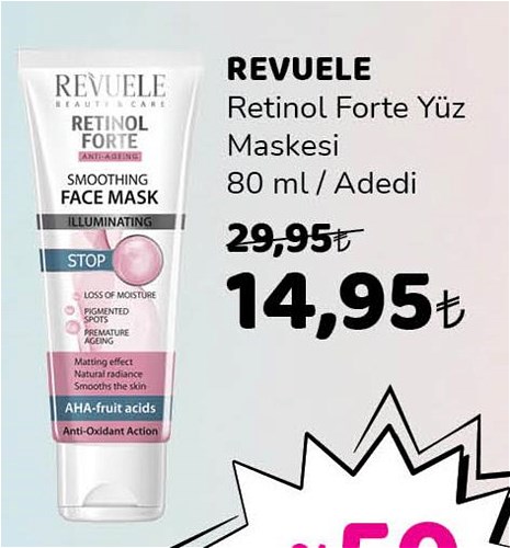 Revuele Retinol Forte Yüz Maskesi 80 ml image