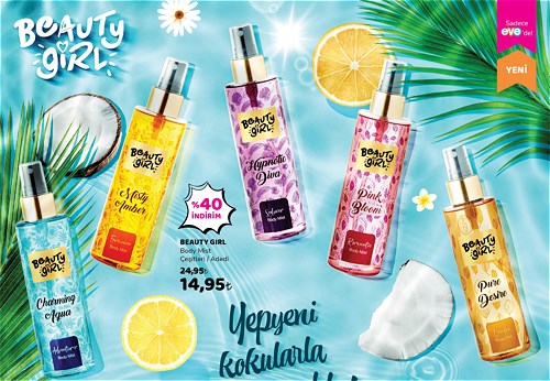 Beauty Girl Body Mist Çeşitleri / Adedi image