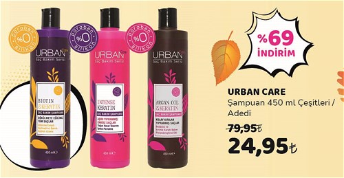 Urban Care Şampuan 450 ml Çeşitleri image