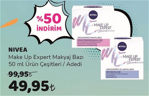 Nivea Make Up Expert Makyaj Bazı 50 ml Ürün Çeşitleri image