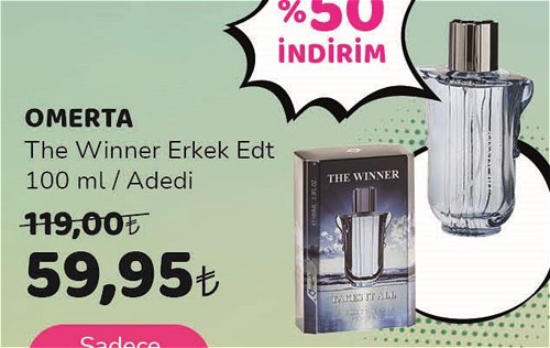 Omerta The Winner Erkek Edt 100 ml image