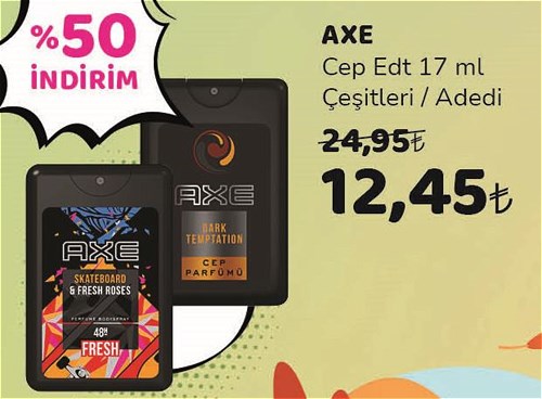 Axe Cep Edt 17 ml Çeşitleri image