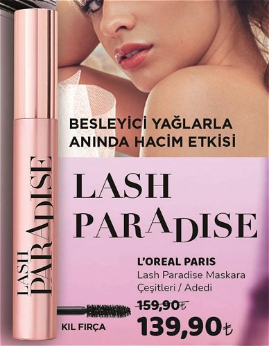 Loreal Paris Lash Paradise Maskara Çeşitleri/Adedi image