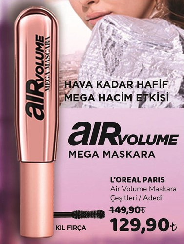 Loreal Paris Air Volume Maskara Çeşitleri/Adedi image