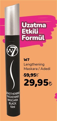 W7 Lengthening Maskara image