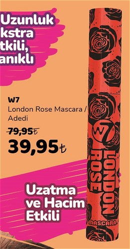 W7 London Rose Mascara image