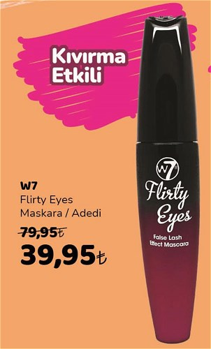 W7 Flirty Eyes Maskara image