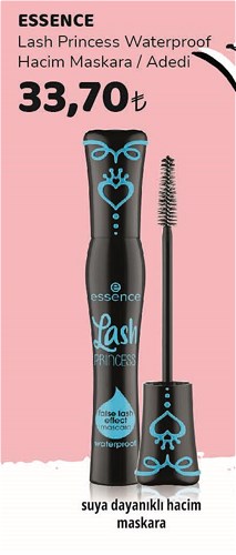 Essence Lash Princess Waterproof Hacim Maskara image