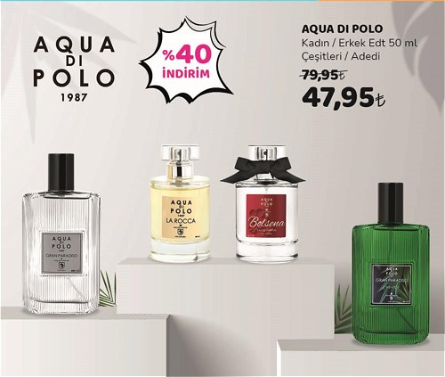 Aqua Di Polo Kadın/Erkek Edt 50 ml Çeşitleri image