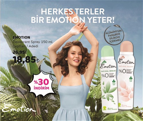 Emotion Deodorant Sprey 150 ml Çeşitleri image