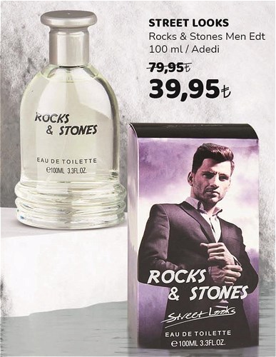 Street Looks Rocks&Stones Men Edt 100 ml image