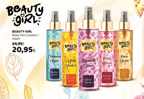 Beauty Girl Body Mist Çeşitleri/Adedi image