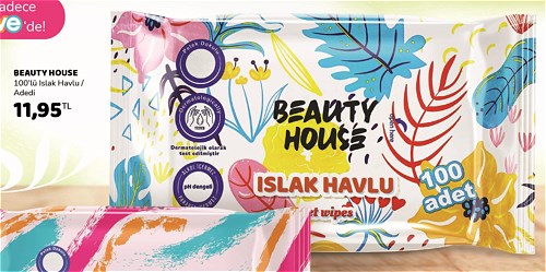 Beauty House 100'lü Islak Havlu image