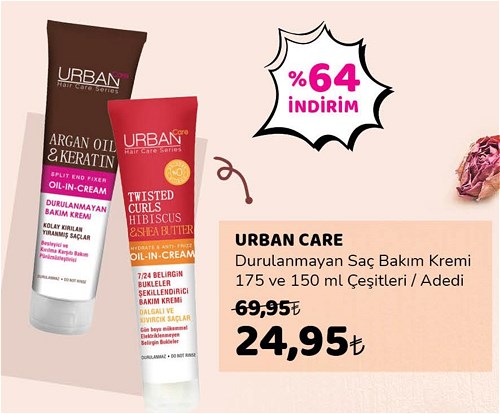 Urban Care Durulanmayan Saç Bakım Kremi 175 ve 150 ml Çeşitleri image