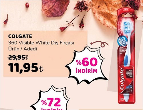 Colgate 360 Visible White Diş Fırçası  image