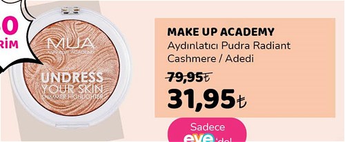 Make Up Academy Aydınlatıcı Pudra Radiant Cashmere image