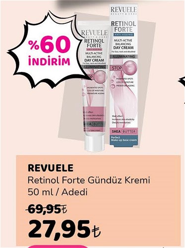 Revuele Retinol Forte Gündüz Kremi 50 ml image