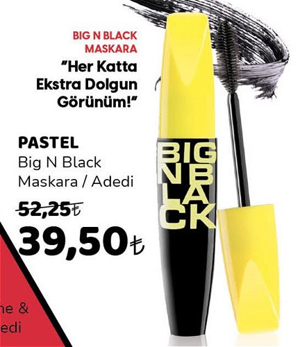 Pastel Big N Black Maskara | İndirimde Market