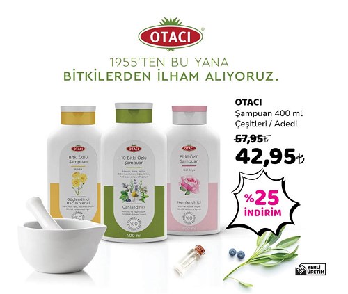 Otacı Şampuan 400 ml Çeşitleri image