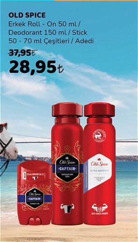 Old Spice Erkek Roll-on 50 ml/Deodorant 150 ml/Stick 50-70 ml Çeşitleri image