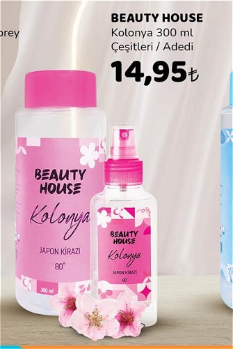 Beauty House Kolonya 300 ml Çeşitleri image