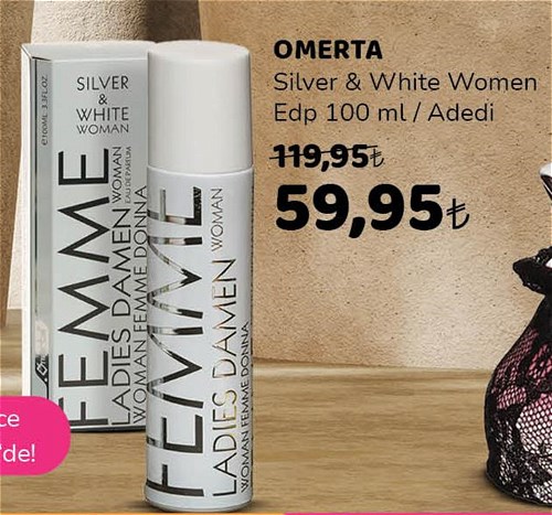 Omerta Silver&White Women Edp 100 ml image