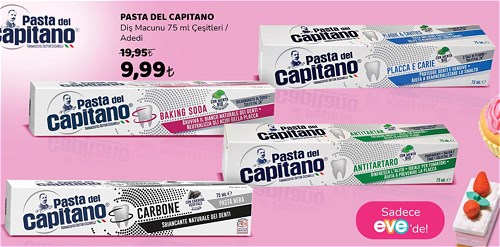 Pasta Del Capitano Diş Macunu 75 ml Çeşitleri image