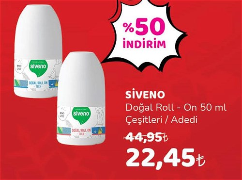 Siveno Doğal Roll-On 50 ml Çeşitleri image