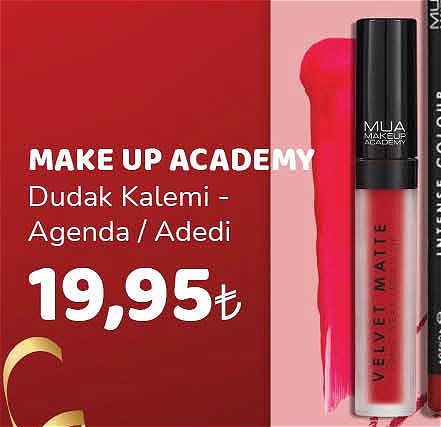 Make Up Academy Dudak Kalemi Agenda image