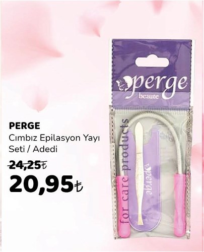 Perge Cımbız Epilasyon Yayı Seti image