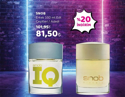 Snob Erkek 100 ml Edt Çeşitleri  image