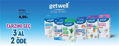 Getwell Yara Bandı Çeşitleri/Adet image