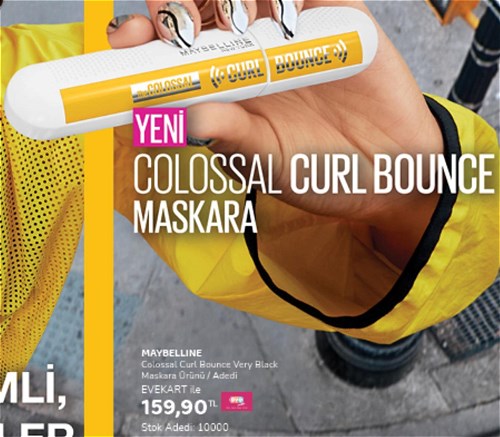 Maybelline Colossal Curl Bounce Very Black Maskara image