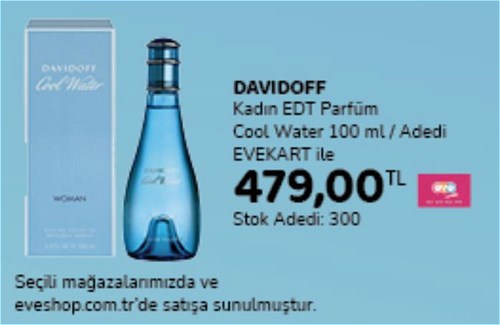 Davidoff Kadın EDT Parfüm Cool Water 100 ml image