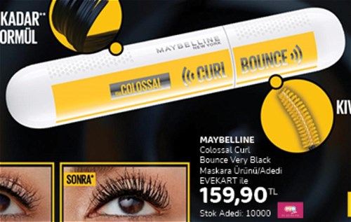 Maybelline Colossal Curl Bounce Very Black Maskara image